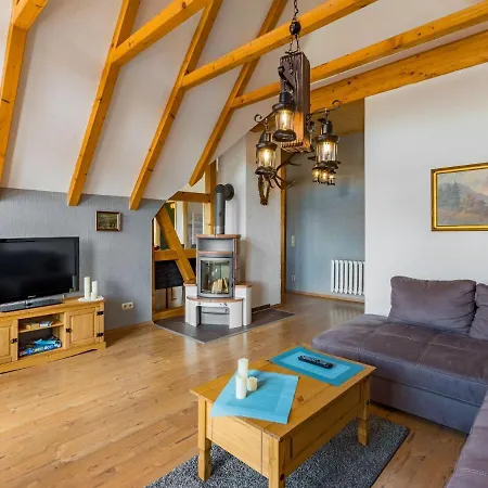 With Balcony In Harz Mountains Apartment